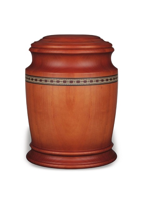 houten urn