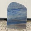 blauw marmer grafmonument